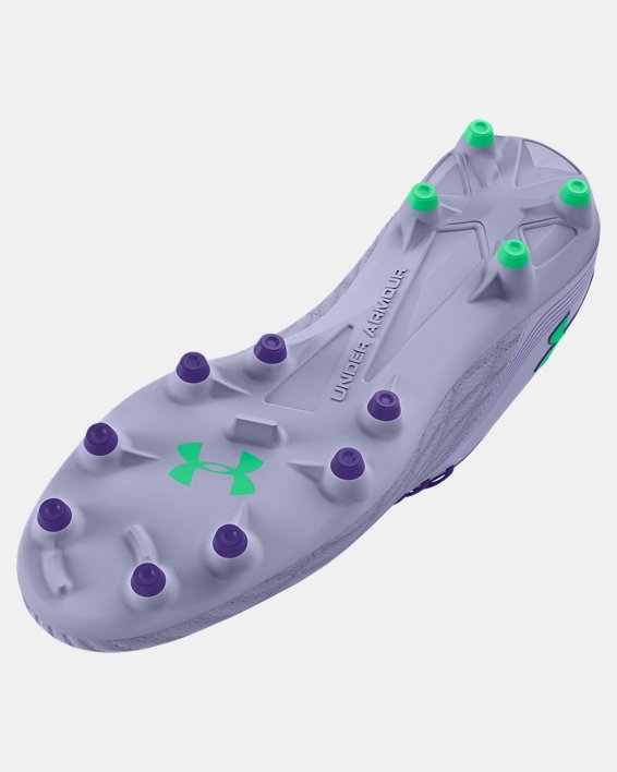 Unisex UA Magnetico Pro 3 FG Soccer Cleats in Purple image number 4